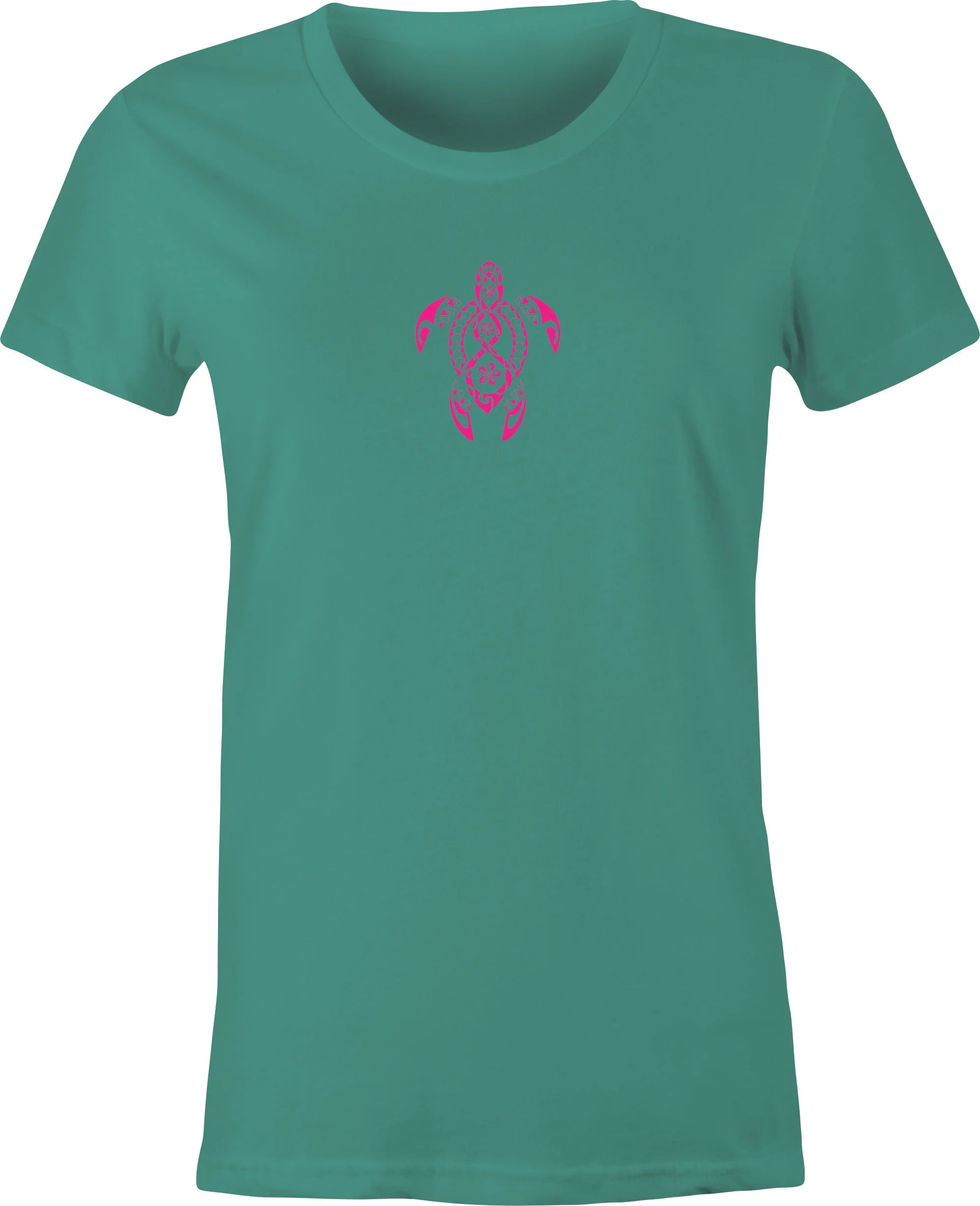 Tribal Turtle Tattoo Art  printed on T shirt