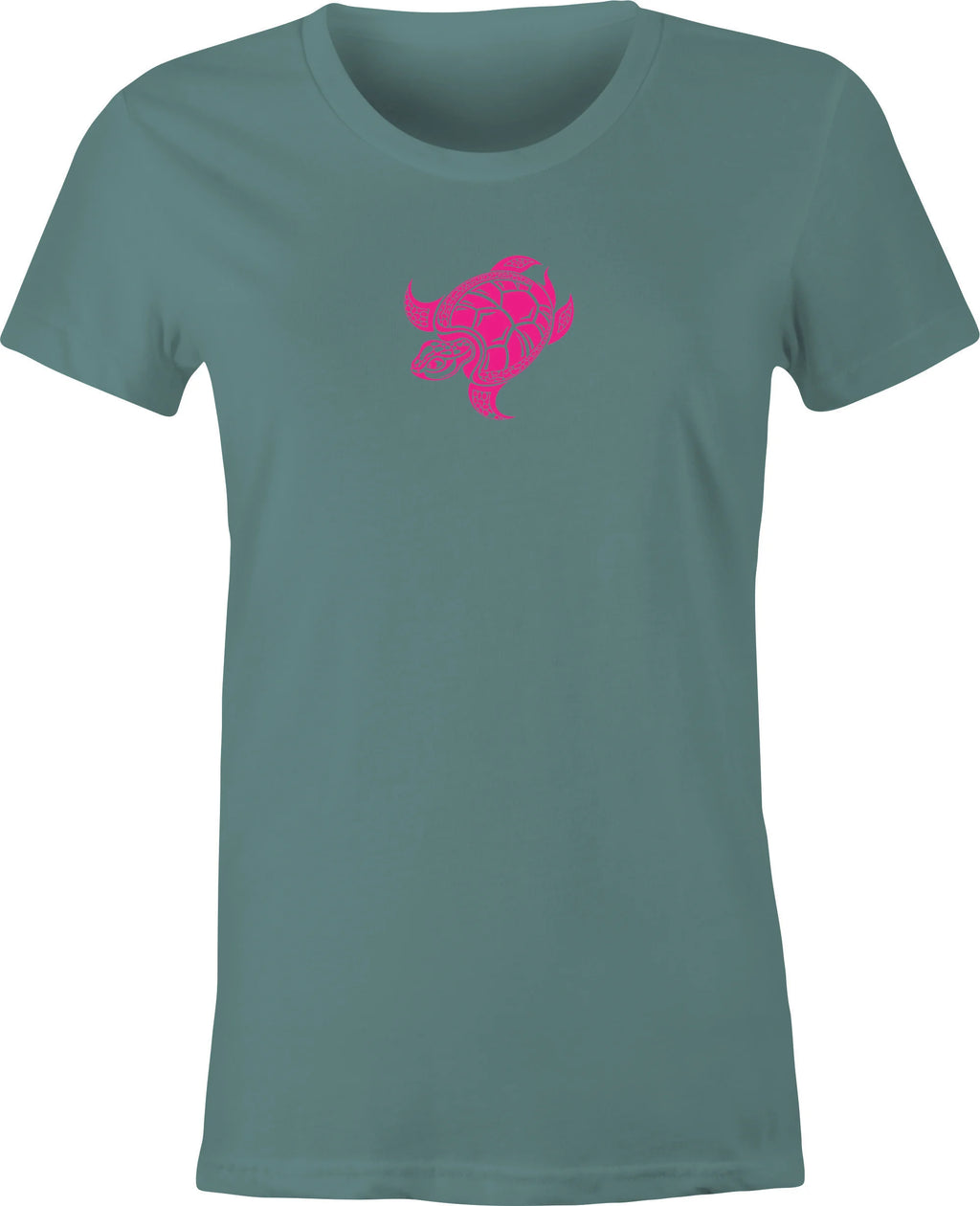 Hawaiian Turtle # 4 Art  printed on T shirt