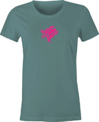 Hawaiian Turtle # 4 Art  printed on T shirt