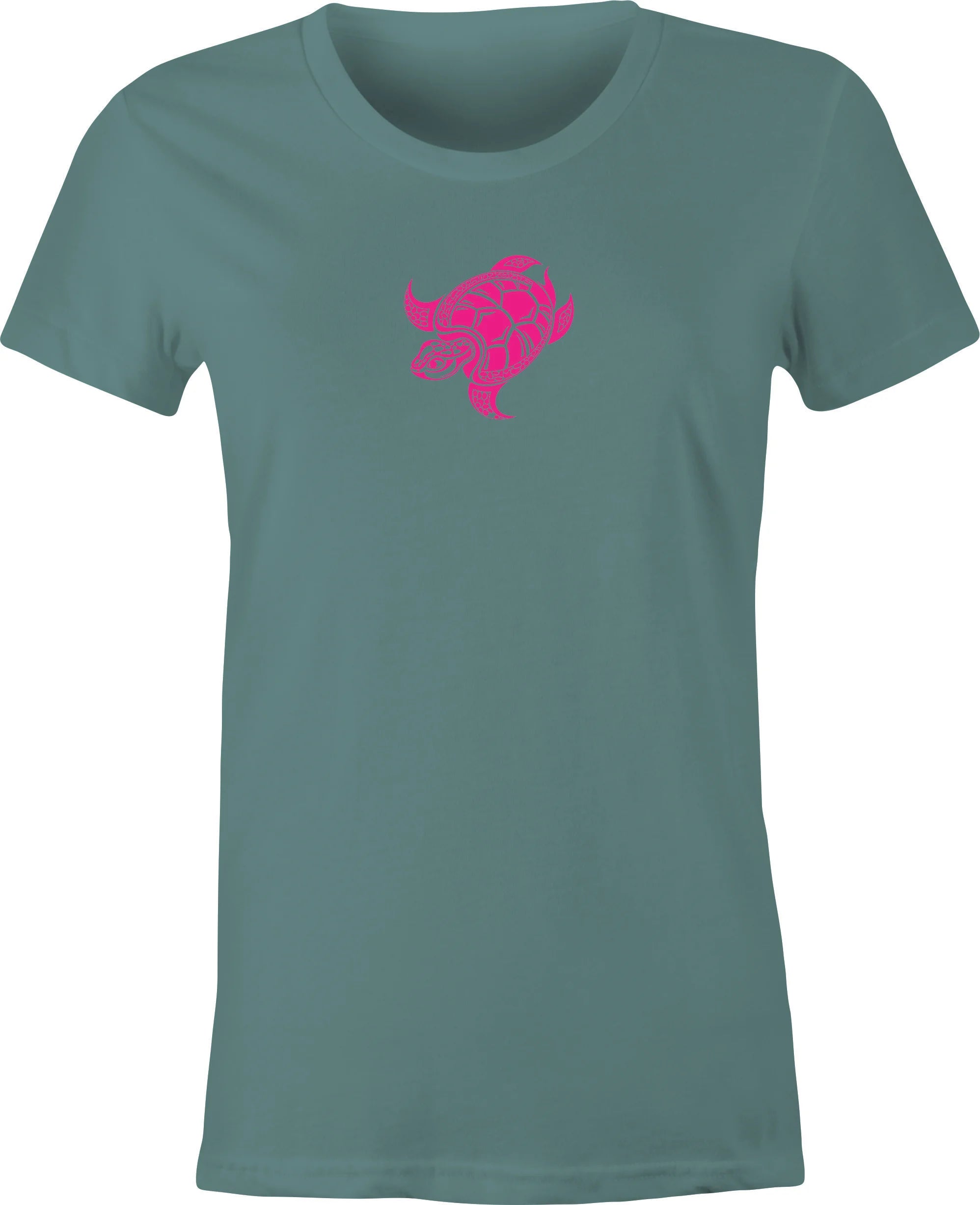 Hawaiian Turtle # 4 Art  printed on T shirt