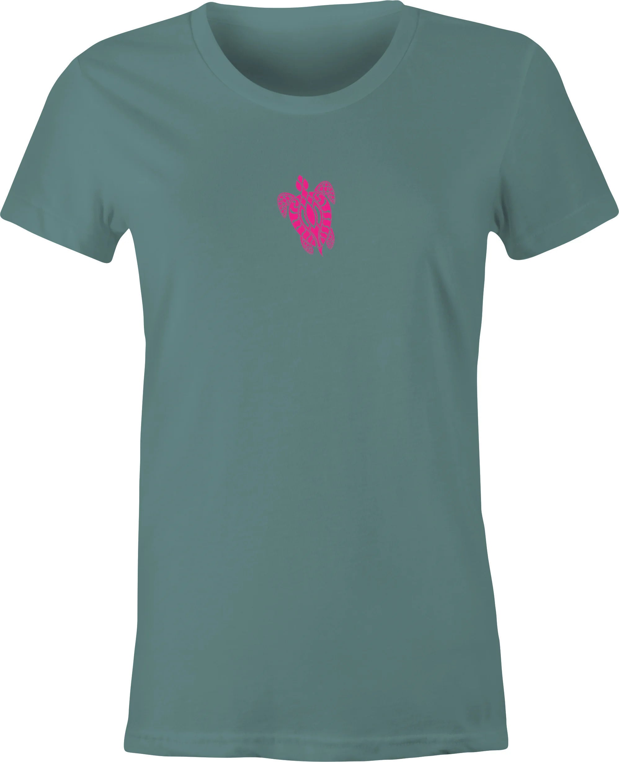 Hawaiian Turtle # 2 Art  printed on T shirt