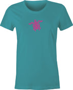 Hawaiian Turtle # 14 Art  printed on T shirt