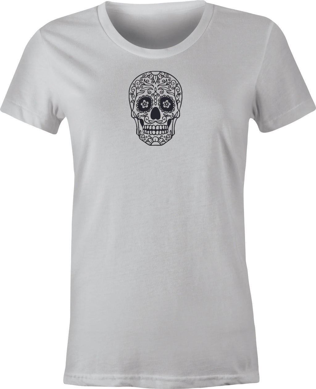 Skull #6 Mexican Folk Art printed on T shirt