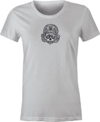 Sugar Skull #5 Mexican Folk Art printed on T shirt