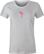 Hawaiian Dolphin Tattoo Art  printed on T shirt