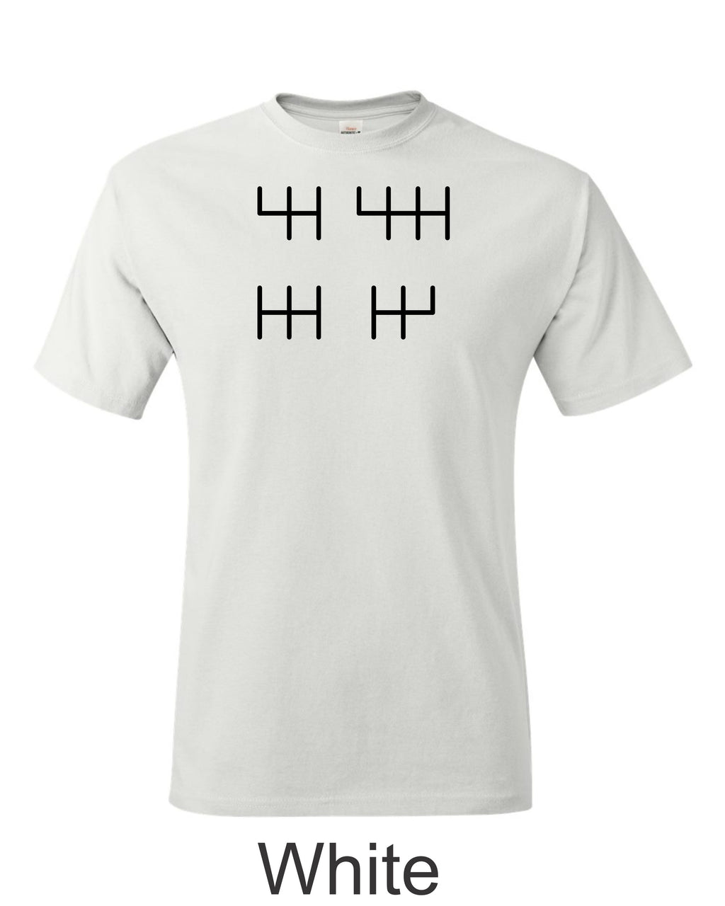 Stick Shift Pattern Shirt: Manual Transmission Car Lover Tee