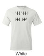 Stick Shift Pattern Shirt: Manual Transmission Car Lover Tee