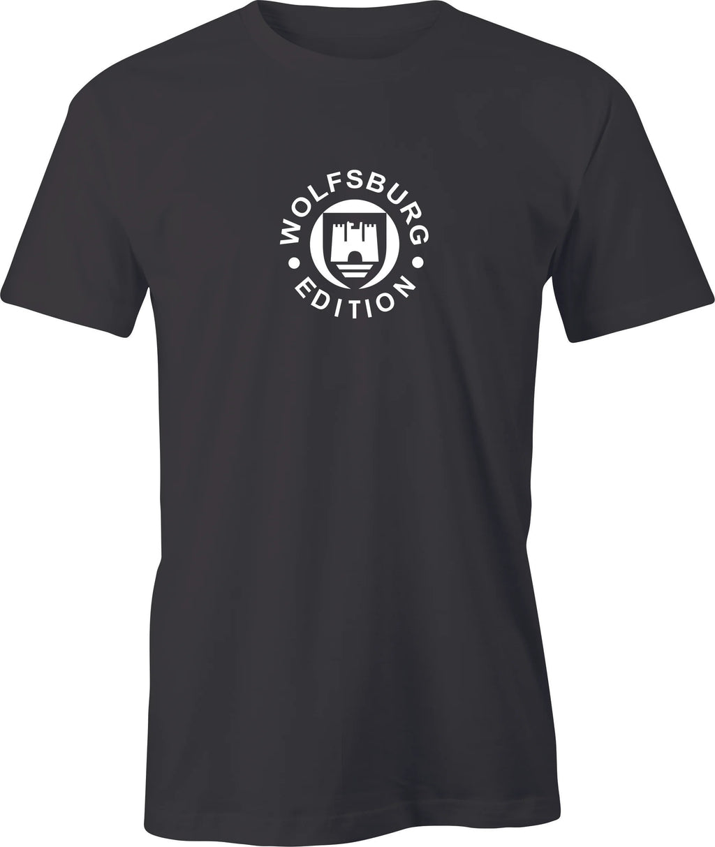 Woflsburg Edition Logo printed on Men's T shirt. Free Shipping.
