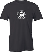 Woflsburg Edition Logo printed on Men's T shirt. Free Shipping.