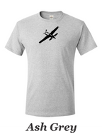 Extra 300 Drawing printed on men's shirt. Famous  Red Bull aerobatic plane. Free Shipping.