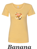 Women's Pastel flower printed shirt.