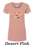 Women's Pastel flower printed shirt.