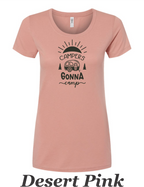 Campers Gonna Camp #1 Print on Women's shirt.  Camping shirt.