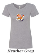 Women's Pastel flower printed shirt.