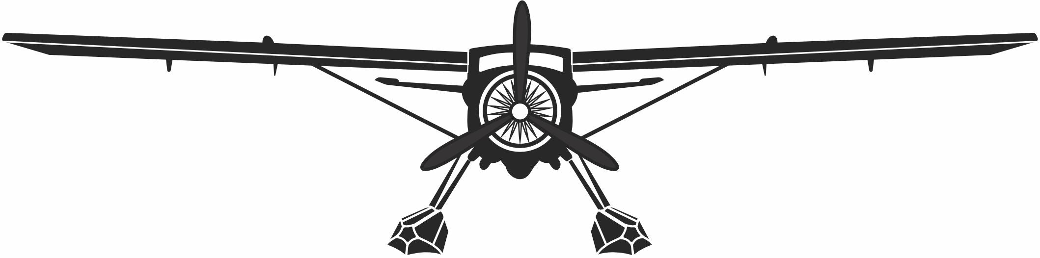 De Havilland Beaver FLoat Plane drawing printed on men's shirt.  Free Shipping.