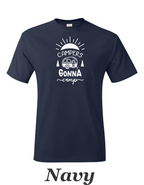 Campers Gonna Camp 1. Drawing printed on mens shirt. Great camping shirt.