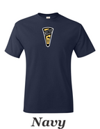 Willy's 6 Emblem printed on mens shirt. Great gift for the Willy's Jeep fan