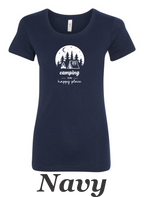 CAmping is my Happy place #1.  Great shirt for the camper and backpacker.