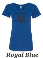 Campers Gonna Camp women's shirt.  Great Camping shirt.