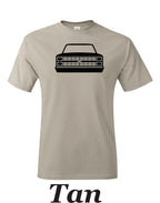 83 Chevy Truck printed on mens shirt. great for the car guy