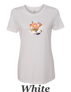 Women's Pastel flower printed shirt.