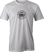 Woflsburg Edition Logo printed on Men's T shirt. Free Shipping.